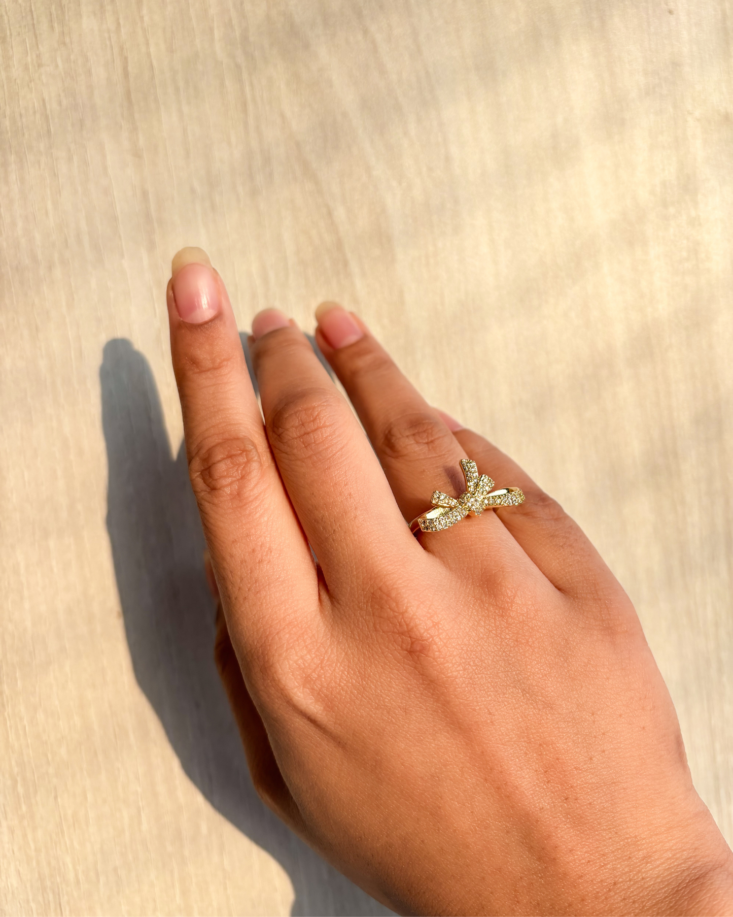 Aurora Bow Ring - 18K Gold Plated | Waterproof | Anti-Tarnish