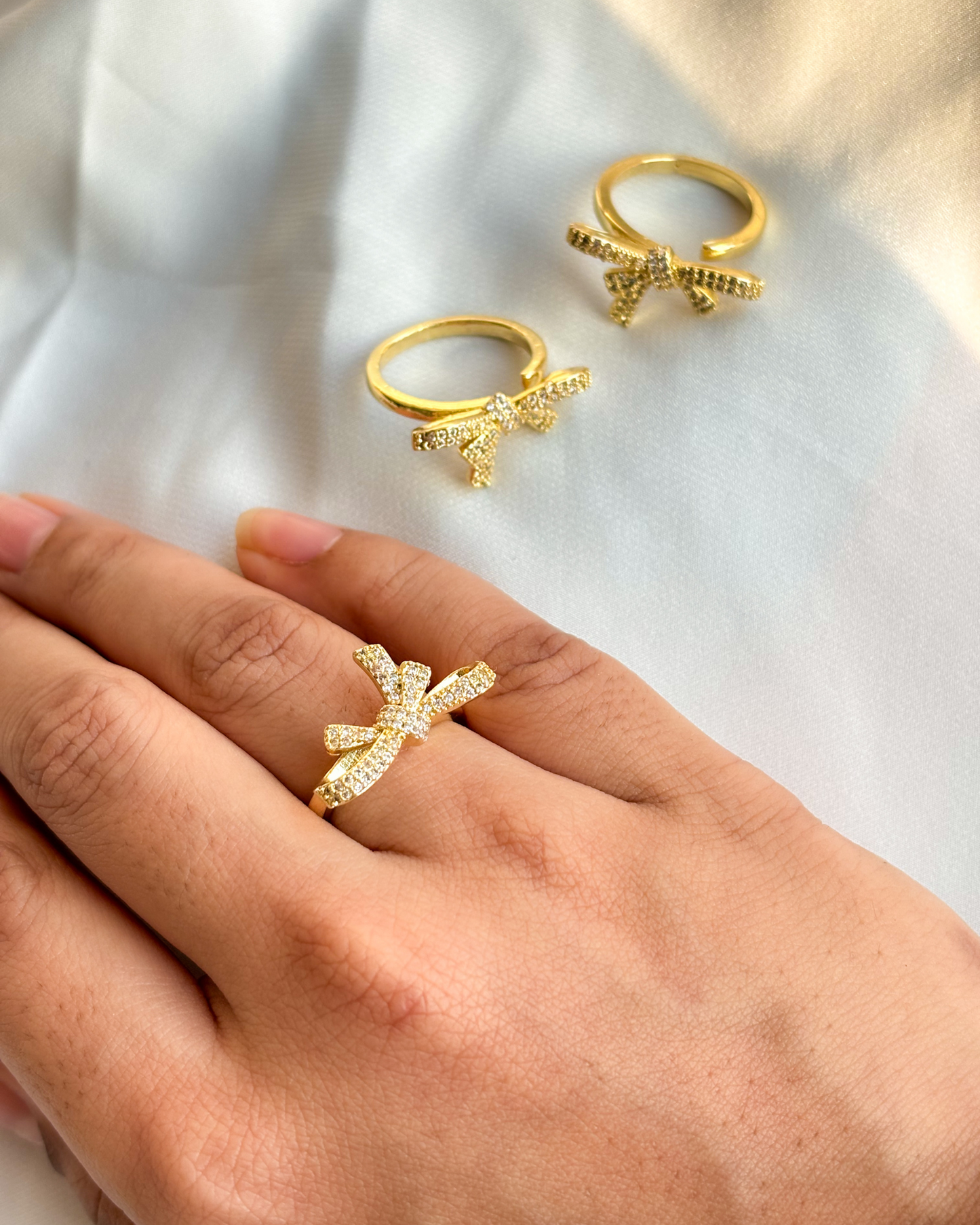 Aurora Bow Ring - 18K Gold Plated | Waterproof | Anti-Tarnish