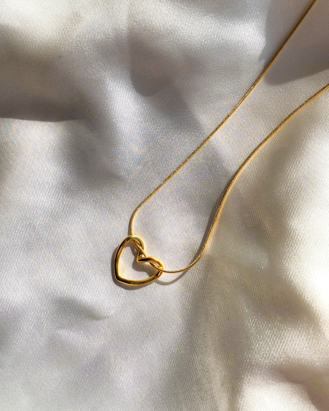 Heart In Harmony Necklace - 18K Gold Plated | Waterproof | Anti-Tarnish