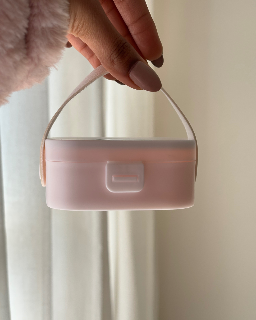 Mini Portable Jewellery Organiser with Mirror