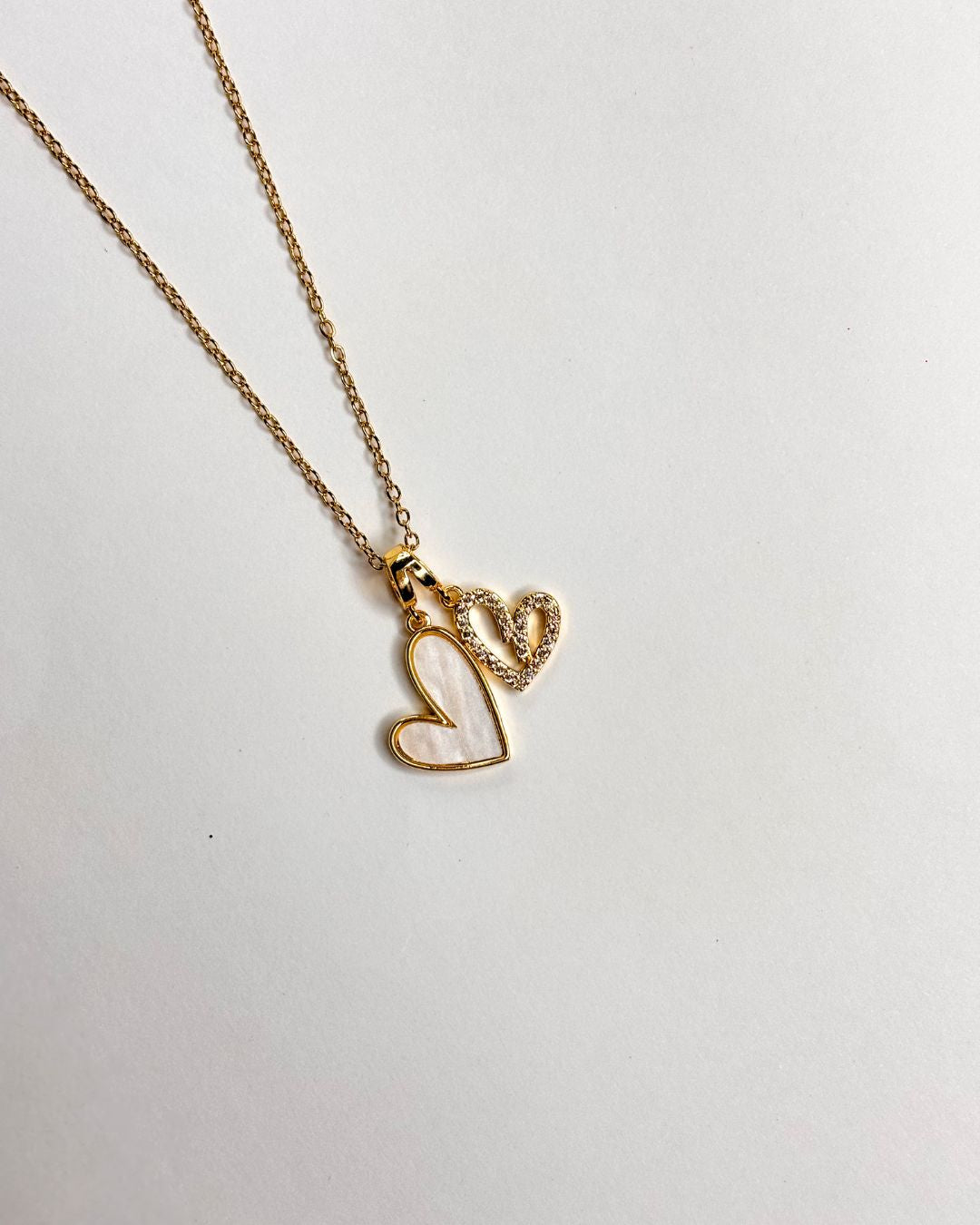 Heart Charm Pendant Necklace
