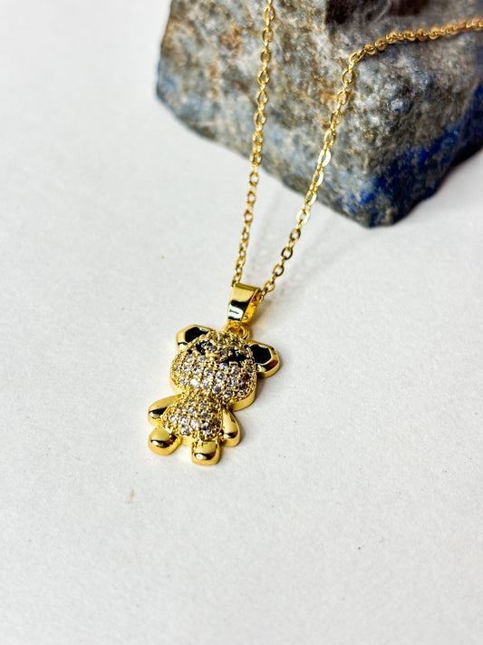 Teddy Necklace - 18K Gold Plated | Waterproof | Anti-Tarnish