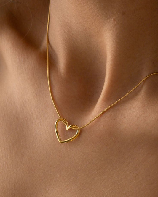 Heart In Harmony Necklace  - 18K Gold Plated | Waterproof | Anti-Tarnish