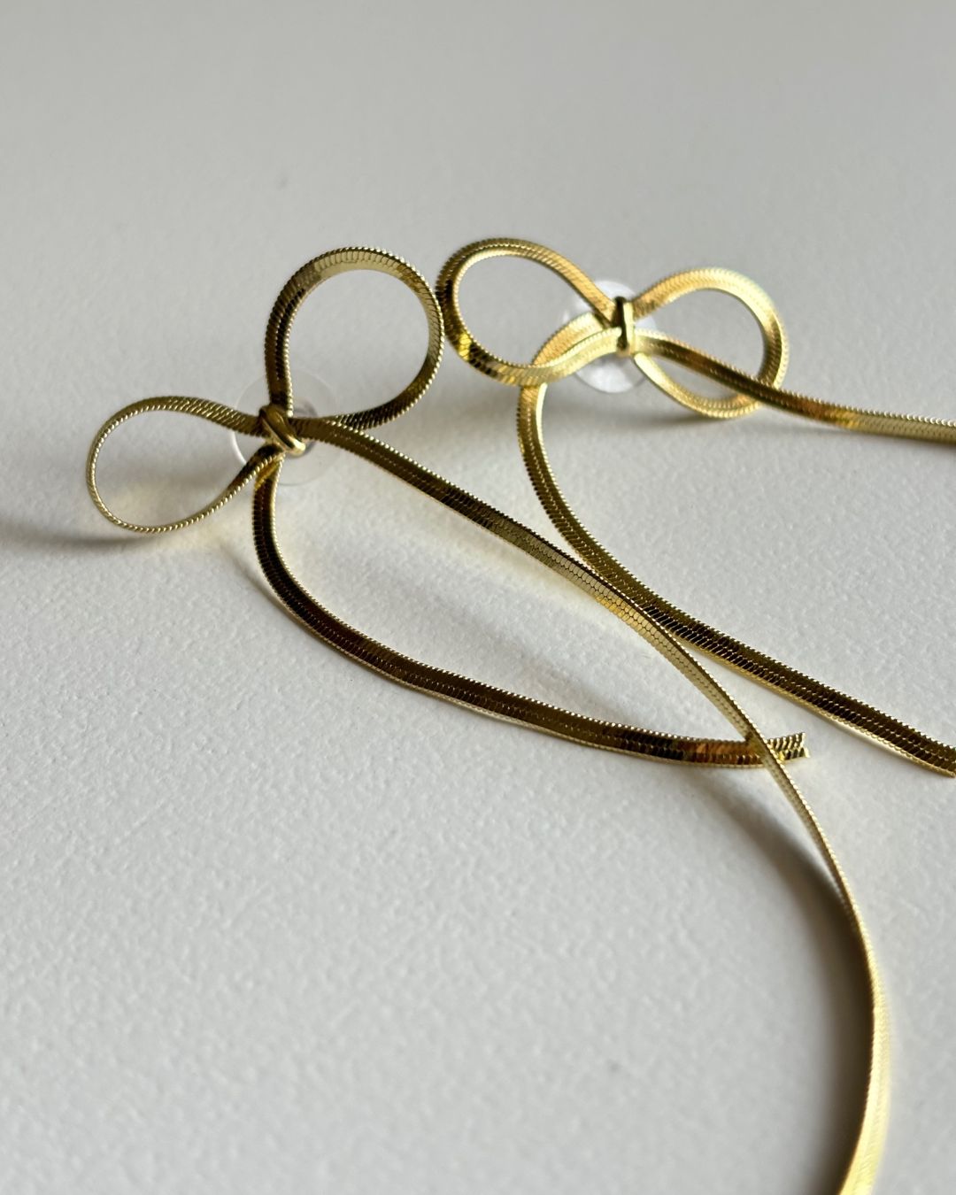 Statement Bow Charm Earrings