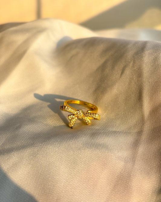 Aurora Bow Ring - 18K Gold Plated | Waterproof | Anti-Tarnish
