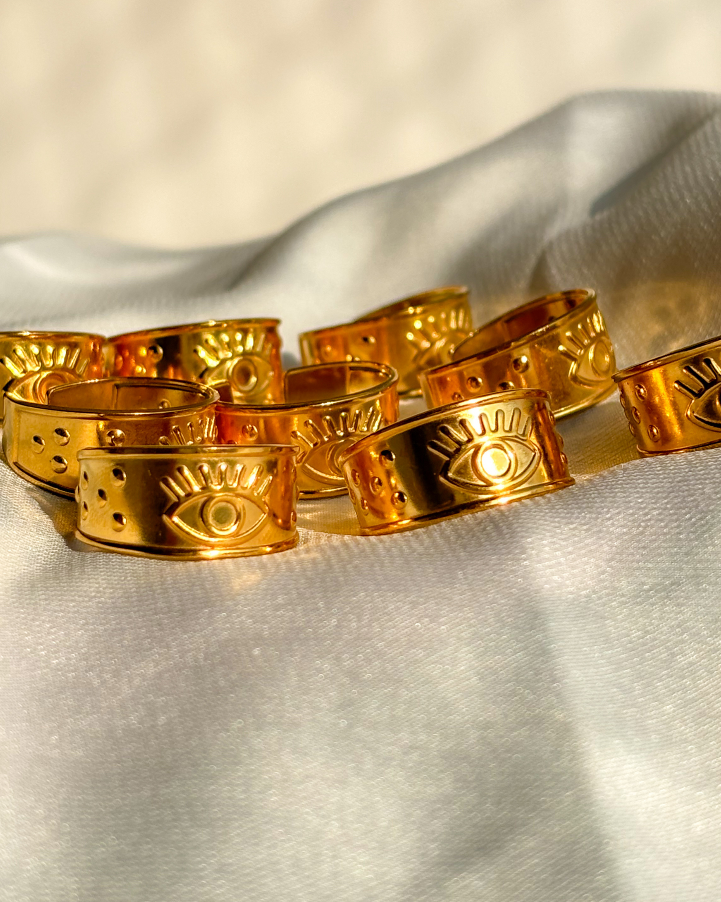 Celeste Eye Ring - 18K Gold Plated | Waterproof | Anti-Tarnish