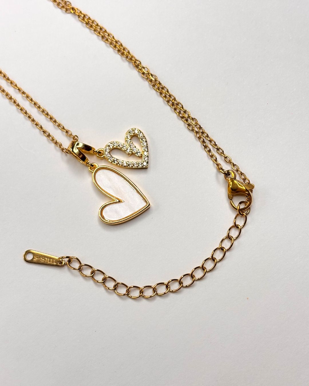 Heart Charm Pendant Necklace