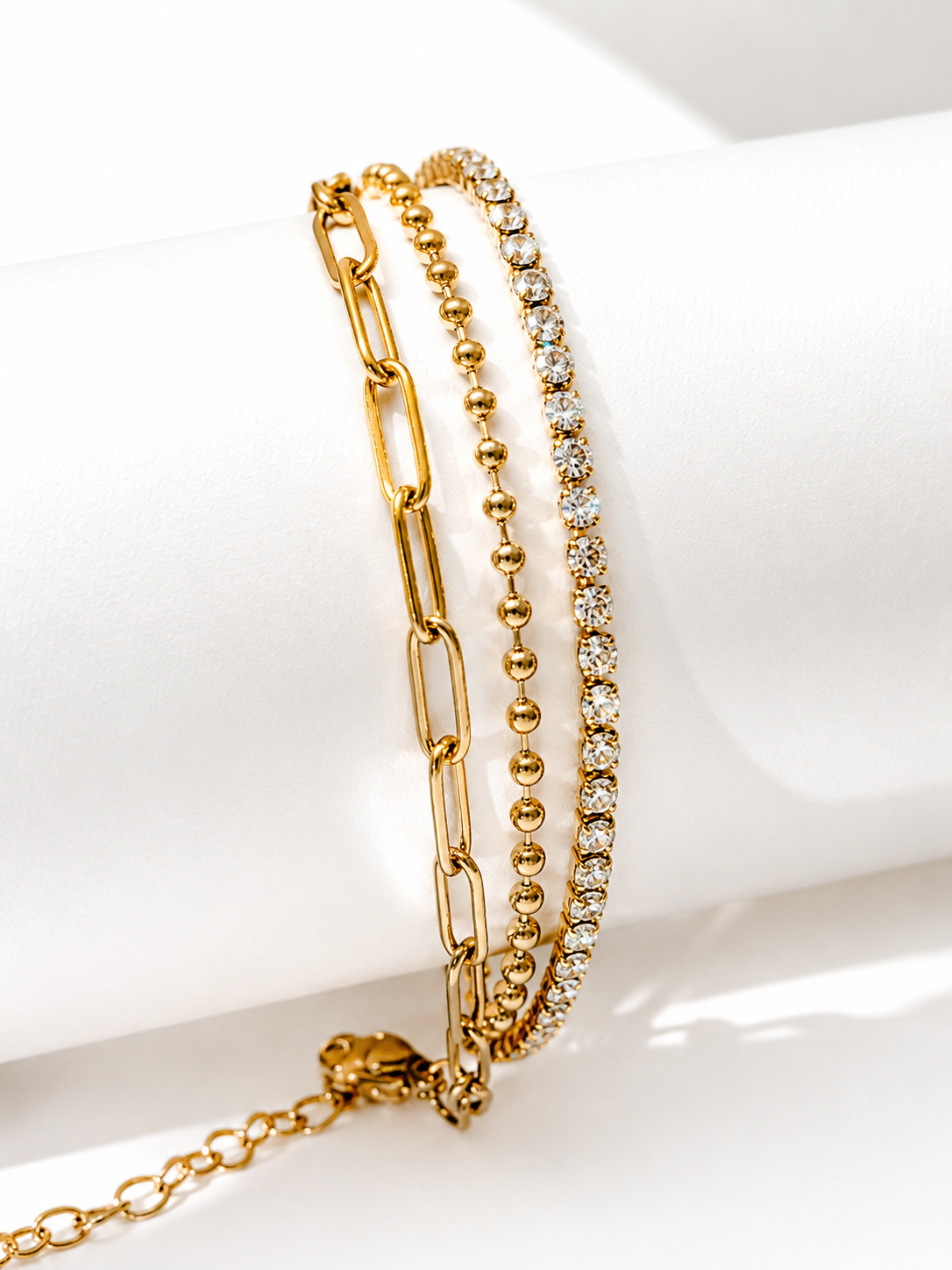 tennis stack bracelet 