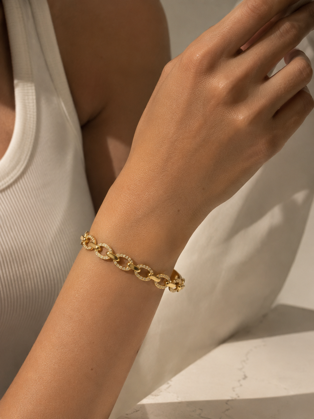 Halo Cuff Bracelet