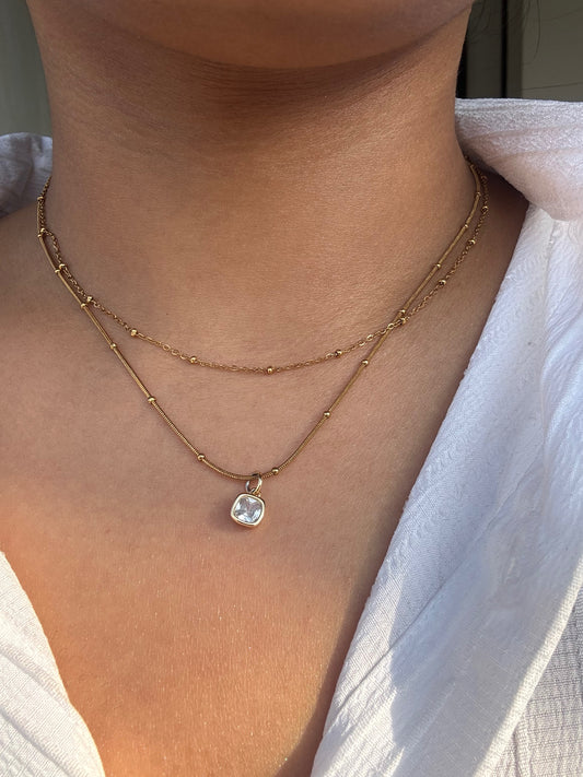 Celeste Necklace - 18K Gold Plated | Waterproof | Anti-Tarnish