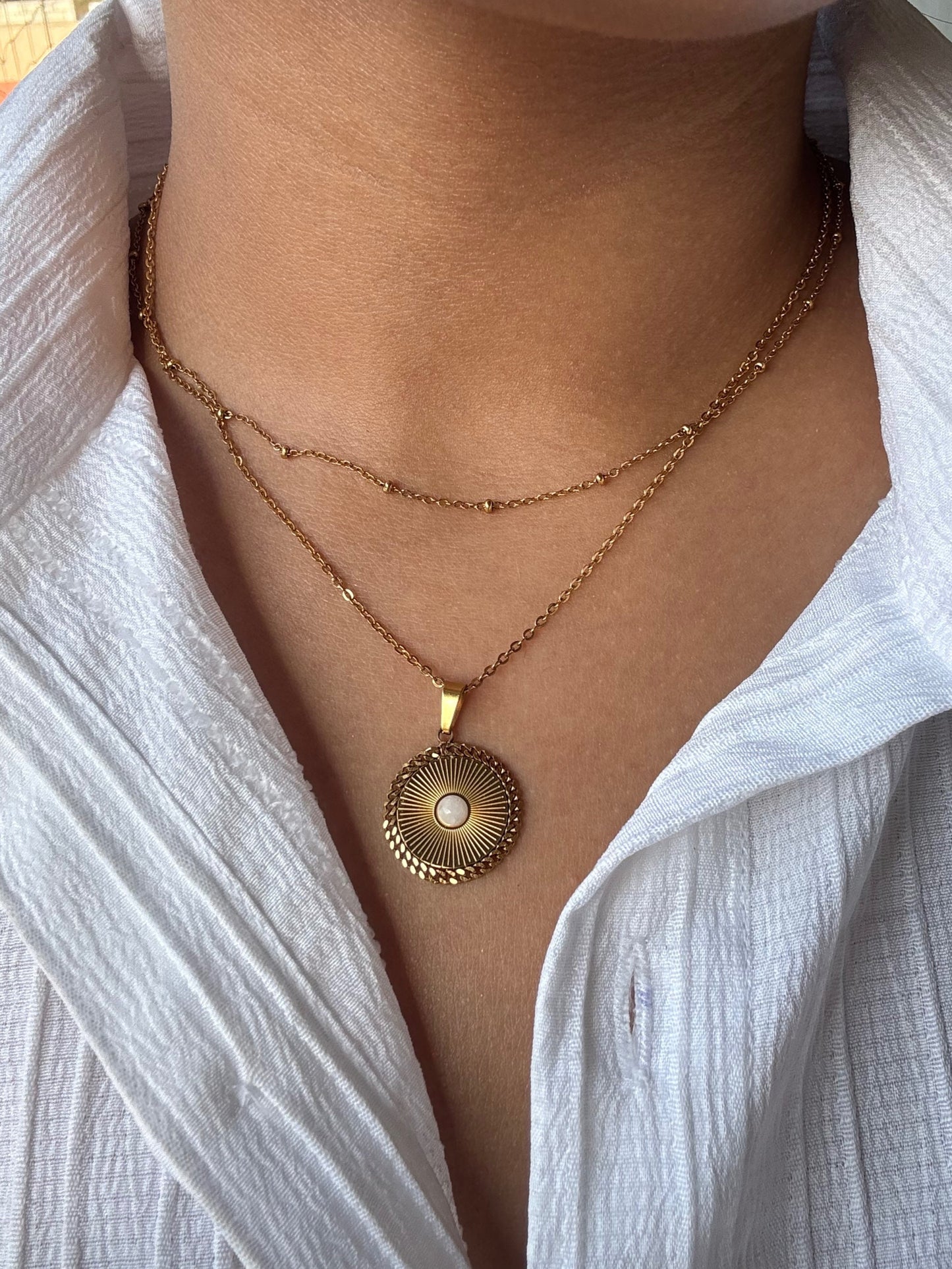 Pamela Dainty Necklace - 18K Gold Plated | Waterproof | Anti-Tarnish