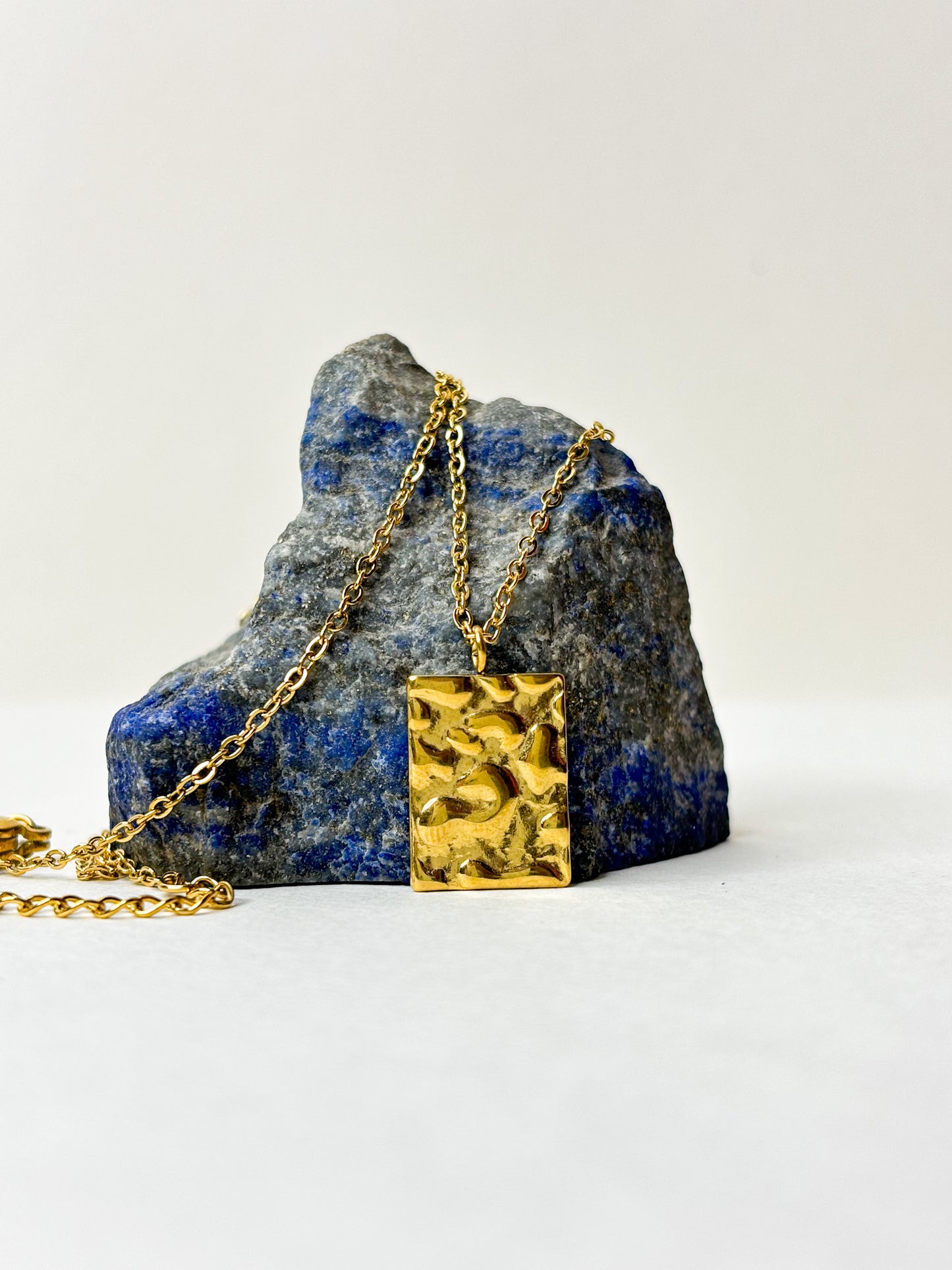 Ripple Pendant Necklace - 18K Gold Plated | Waterproof | Anti-Tarnish