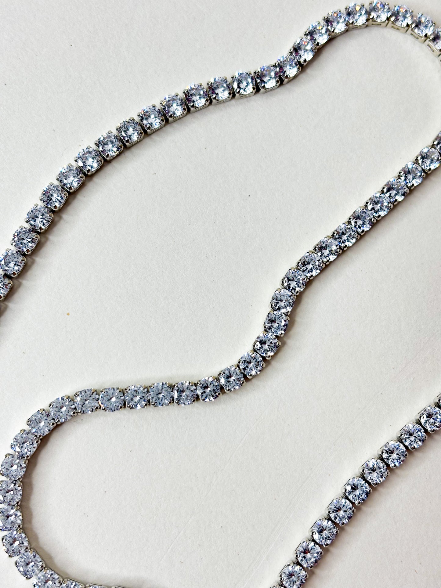 Tennis Chain Necklace - 18K Gold Plated | Waterproof | Anti-Tarnish