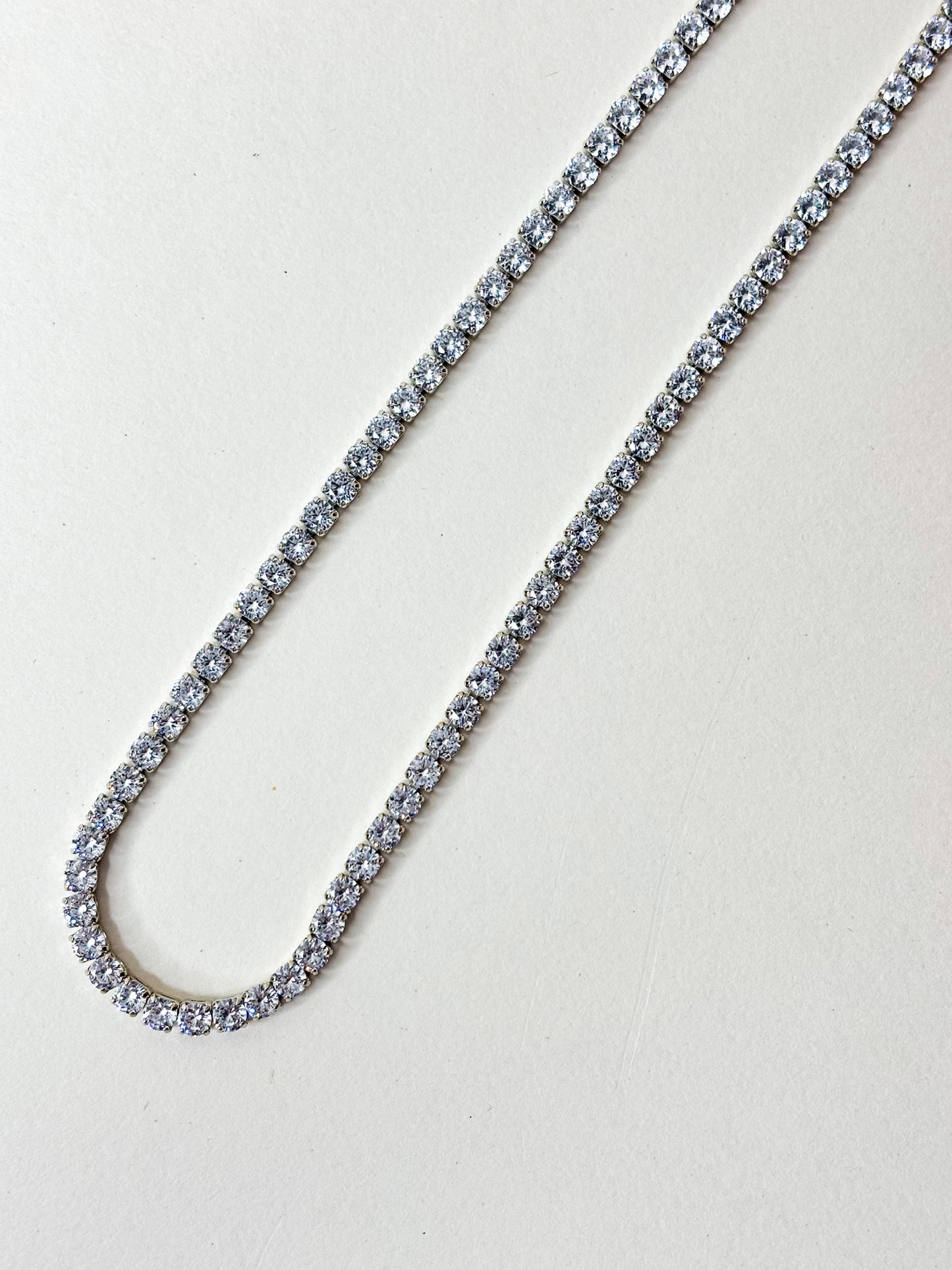 Tennis Chain Necklace - 18K Gold Plated | Waterproof | Anti-Tarnish
