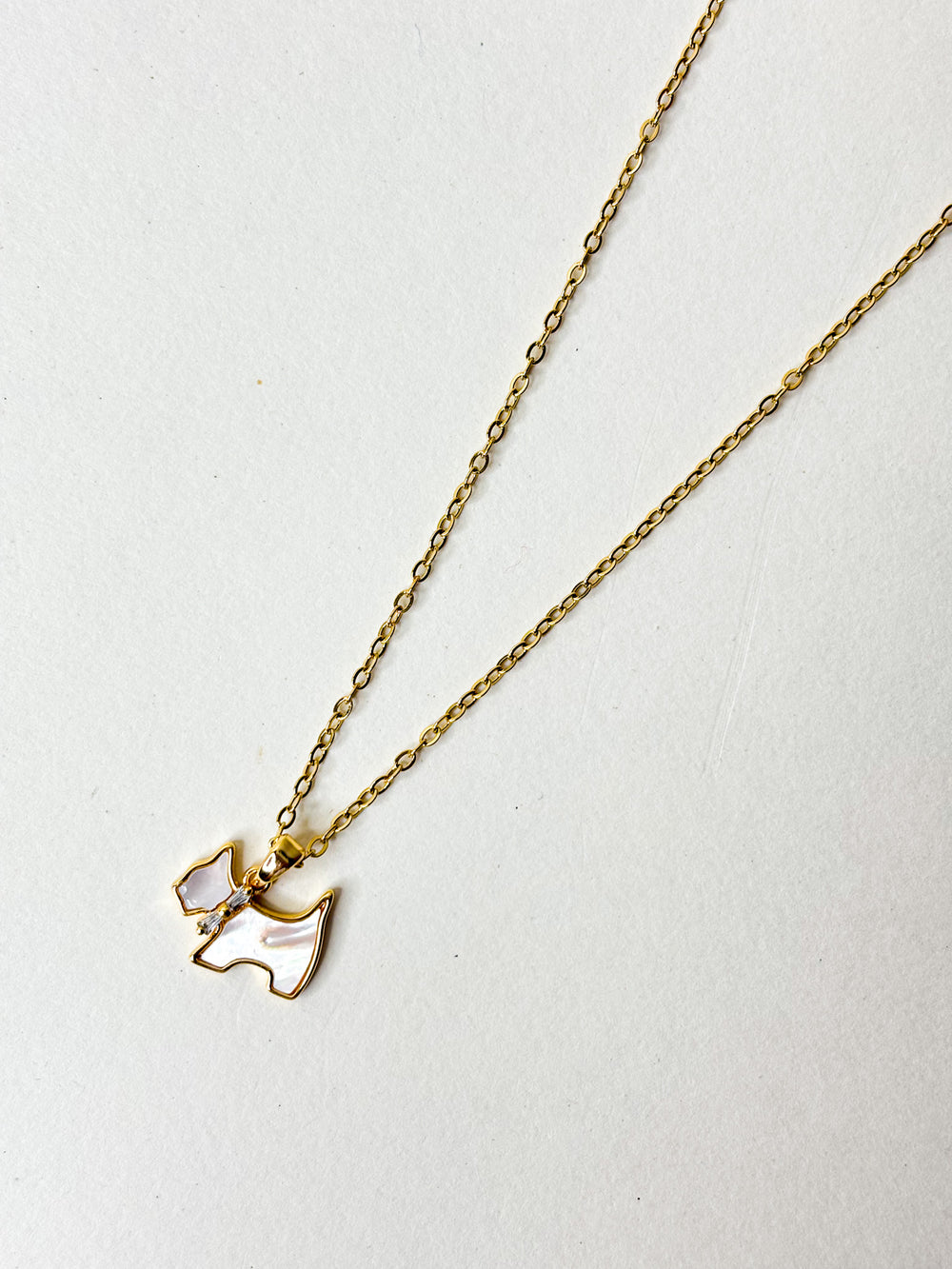 Dog Pendant Necklace - 18K Gold Plated | Waterproof | Anti-Tarnish