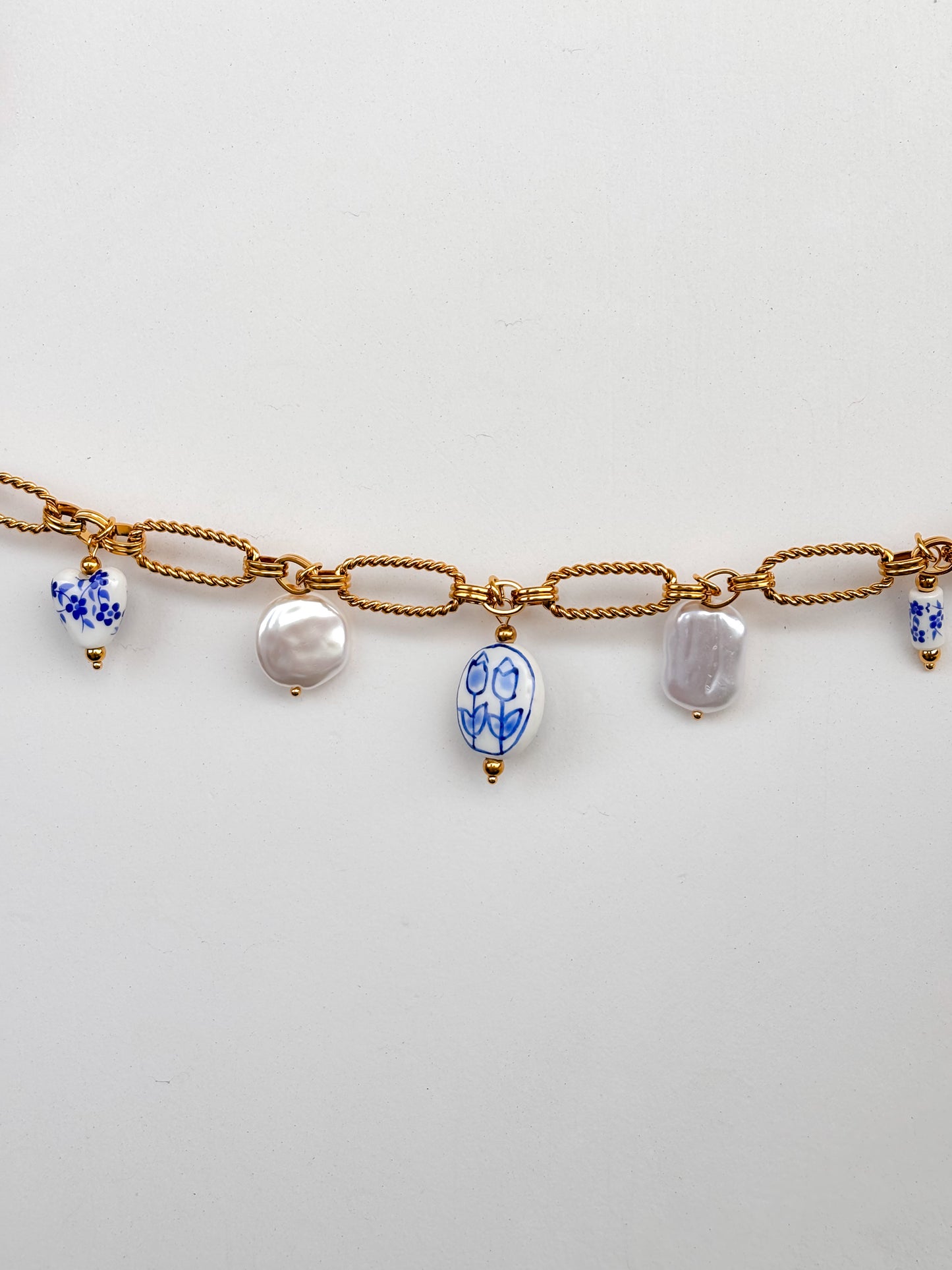 Amalfi Charm Necklace - 18K Gold Plated | WATERPROOF | ANTI TARNISH
