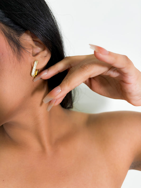 Kendal Dangle Earrings - 18K Gold Plated | Waterproof | Anti-Tarnish