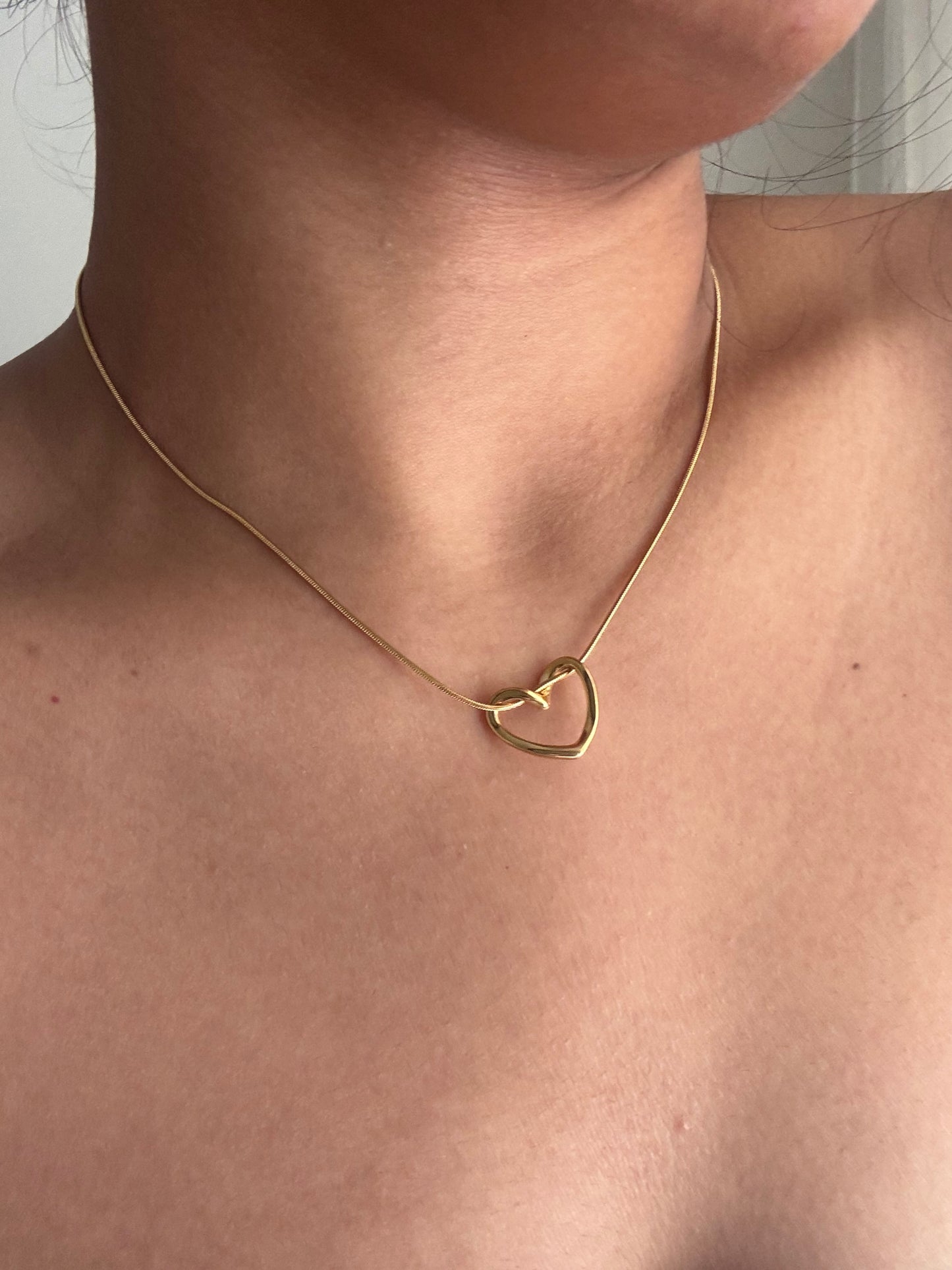 Heart In Harmony Necklace  - 18K Gold Plated | Waterproof | Anti-Tarnish