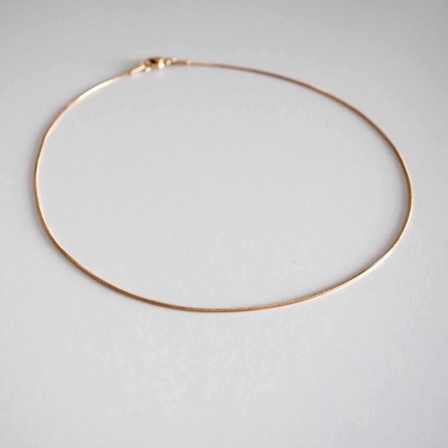 Plain Chain Necklace - 18K Gold Plated | Waterproof | Anti-Tarnish
