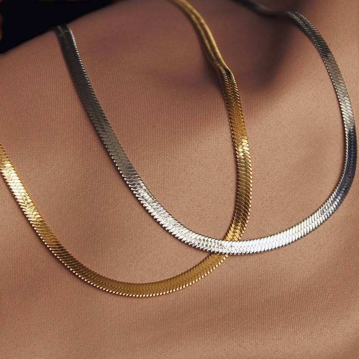 Snake Chain Necklace – 4 MM