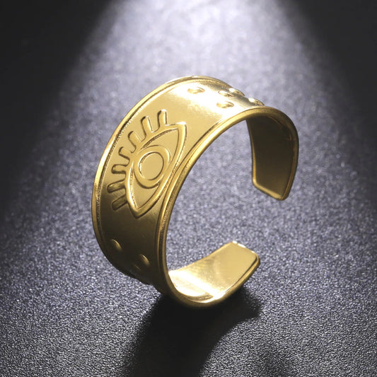 Celeste Eye Ring - 18K Gold Plated | Waterproof | Anti-Tarnish